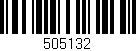 Código de barras (EAN, GTIN, SKU, ISBN): '505132'