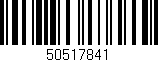 Código de barras (EAN, GTIN, SKU, ISBN): '50517841'