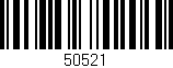 Código de barras (EAN, GTIN, SKU, ISBN): '50521'