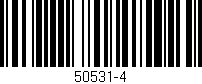 Código de barras (EAN, GTIN, SKU, ISBN): '50531-4'