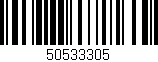 Código de barras (EAN, GTIN, SKU, ISBN): '50533305'