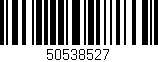 Código de barras (EAN, GTIN, SKU, ISBN): '50538527'