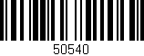 Código de barras (EAN, GTIN, SKU, ISBN): '50540'