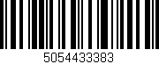 Código de barras (EAN, GTIN, SKU, ISBN): '5054433383'