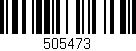 Código de barras (EAN, GTIN, SKU, ISBN): '505473'