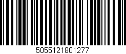 Código de barras (EAN, GTIN, SKU, ISBN): '5055121801277'