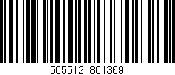 Código de barras (EAN, GTIN, SKU, ISBN): '5055121801369'