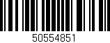 Código de barras (EAN, GTIN, SKU, ISBN): '50554851'
