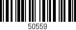 Código de barras (EAN, GTIN, SKU, ISBN): '50559'