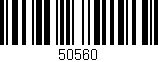 Código de barras (EAN, GTIN, SKU, ISBN): '50560'