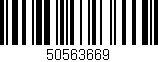Código de barras (EAN, GTIN, SKU, ISBN): '50563669'