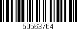Código de barras (EAN, GTIN, SKU, ISBN): '50563764'