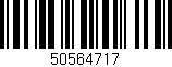 Código de barras (EAN, GTIN, SKU, ISBN): '50564717'