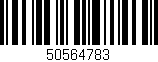 Código de barras (EAN, GTIN, SKU, ISBN): '50564783'
