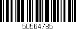 Código de barras (EAN, GTIN, SKU, ISBN): '50564785'