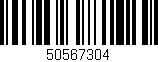 Código de barras (EAN, GTIN, SKU, ISBN): '50567304'