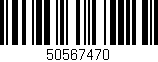 Código de barras (EAN, GTIN, SKU, ISBN): '50567470'