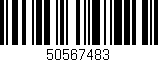Código de barras (EAN, GTIN, SKU, ISBN): '50567483'