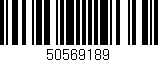 Código de barras (EAN, GTIN, SKU, ISBN): '50569189'