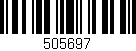 Código de barras (EAN, GTIN, SKU, ISBN): '505697'