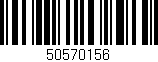 Código de barras (EAN, GTIN, SKU, ISBN): '50570156'