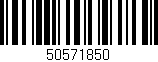 Código de barras (EAN, GTIN, SKU, ISBN): '50571850'