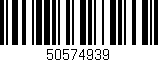 Código de barras (EAN, GTIN, SKU, ISBN): '50574939'