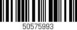 Código de barras (EAN, GTIN, SKU, ISBN): '50575993'