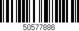 Código de barras (EAN, GTIN, SKU, ISBN): '50577886'