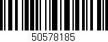 Código de barras (EAN, GTIN, SKU, ISBN): '50578185'