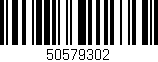 Código de barras (EAN, GTIN, SKU, ISBN): '50579302'