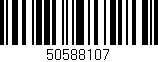 Código de barras (EAN, GTIN, SKU, ISBN): '50588107'