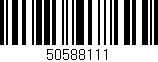 Código de barras (EAN, GTIN, SKU, ISBN): '50588111'