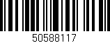 Código de barras (EAN, GTIN, SKU, ISBN): '50588117'