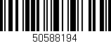 Código de barras (EAN, GTIN, SKU, ISBN): '50588194'