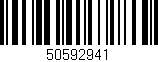 Código de barras (EAN, GTIN, SKU, ISBN): '50592941'