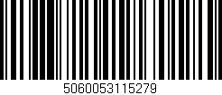 Código de barras (EAN, GTIN, SKU, ISBN): '5060053115279'