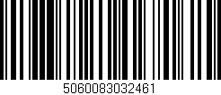 Código de barras (EAN, GTIN, SKU, ISBN): '5060083032461'