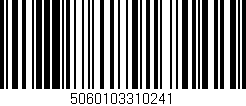 Código de barras (EAN, GTIN, SKU, ISBN): '5060103310241'