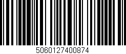Código de barras (EAN, GTIN, SKU, ISBN): '5060127400874'