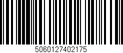 Código de barras (EAN, GTIN, SKU, ISBN): '5060127402175'