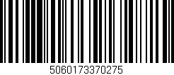 Código de barras (EAN, GTIN, SKU, ISBN): '5060173370275'