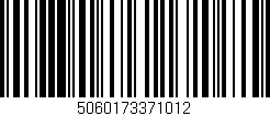 Código de barras (EAN, GTIN, SKU, ISBN): '5060173371012'