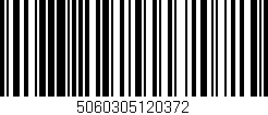 Código de barras (EAN, GTIN, SKU, ISBN): '5060305120372'