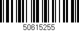 Código de barras (EAN, GTIN, SKU, ISBN): '50615255'