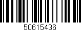 Código de barras (EAN, GTIN, SKU, ISBN): '50615436'