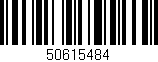 Código de barras (EAN, GTIN, SKU, ISBN): '50615484'