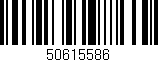 Código de barras (EAN, GTIN, SKU, ISBN): '50615586'