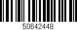 Código de barras (EAN, GTIN, SKU, ISBN): '50642448'