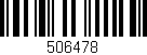 Código de barras (EAN, GTIN, SKU, ISBN): '506478'